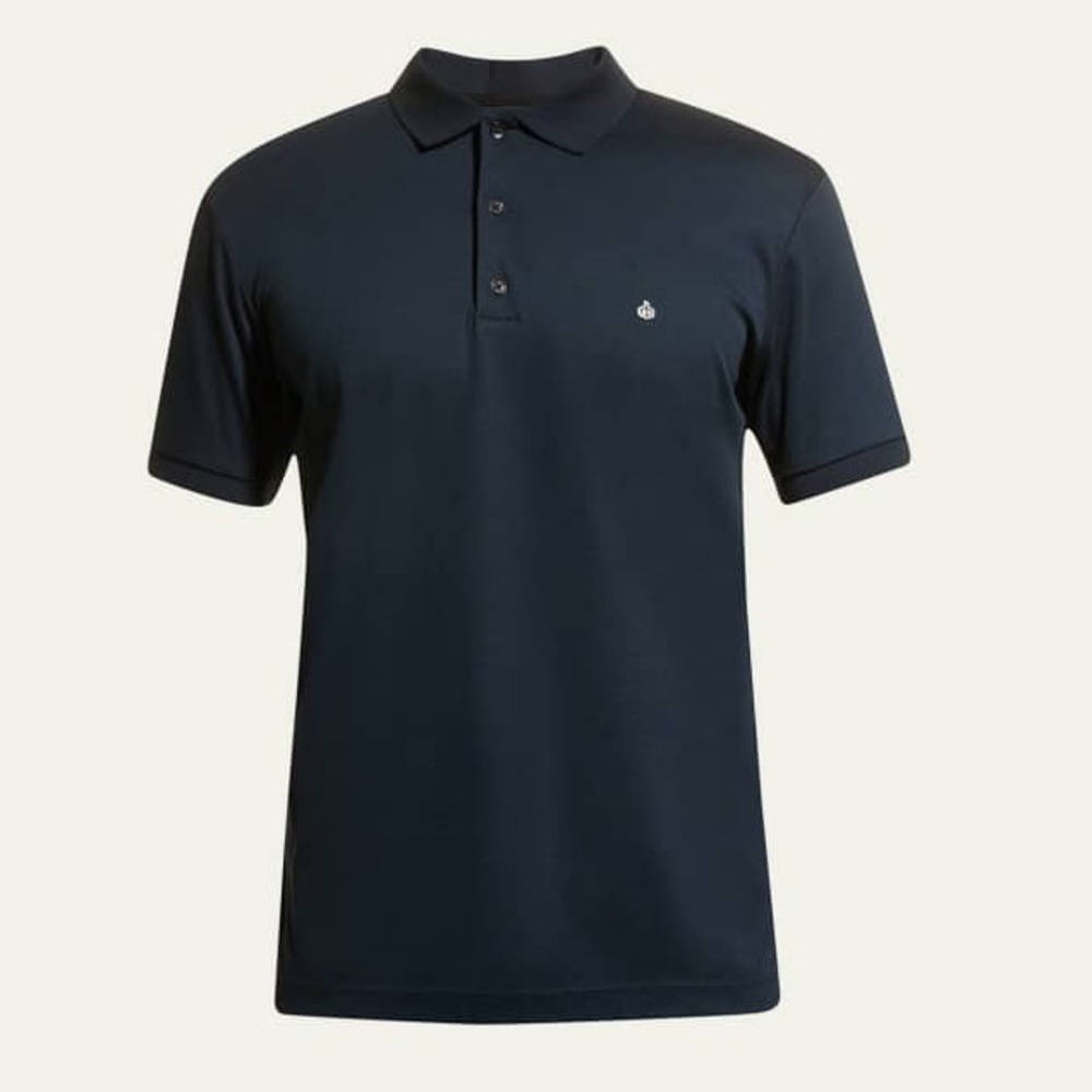 RAG & BONE
Men's Interlock Knit Polo Shirt Sal (M6)